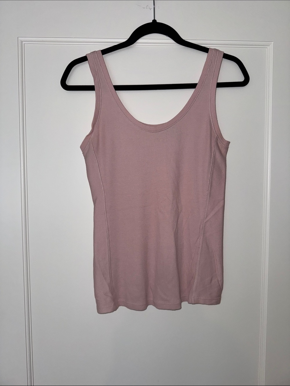 THEORY tank top shirt blouse size small ribbed pink